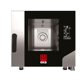 Cuptor electric cu convectie pentru gastronomie, Millennial Black Mask Gastro, 5 tavi x GN 1/1, 730×849×(H)700 mm, Hendi