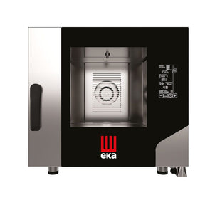 Cuptor electric cu convectie pentru gastronomie, Millennial Black Mask Gastro, 5 tavi x GN 1/1, 730×849×(H)700 mm, Hendi
