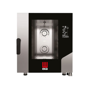 Cuptor electric cu convectie pentru gastronomie, Millennial Black Mask Gastro, 7 tavi x GN 1/1, 730×784×(H)850 mm, Hendi