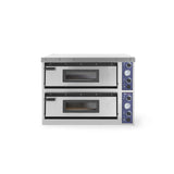 Cuptor profesional pizza XL Plus 44 Inox 2 camere 12000 W interval temperatura 50?C to 500?C Hendi 2x 720x720x(H)140 mm