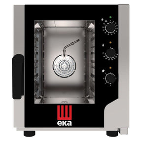 Cuptor Tecnoeka cu convectie si abur – Evolution New 5 x GN 2/3, electric, cu pulverizare directa, control electromecanic, GN 2/3, 230V, 3200W