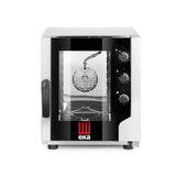 Cuptor Tecnoeka cu convectie si abur – Evolution New 5 x GN 2/3, electric, cu pulverizare directa, control electromecanic, GN 2/3, 230V, 3200W