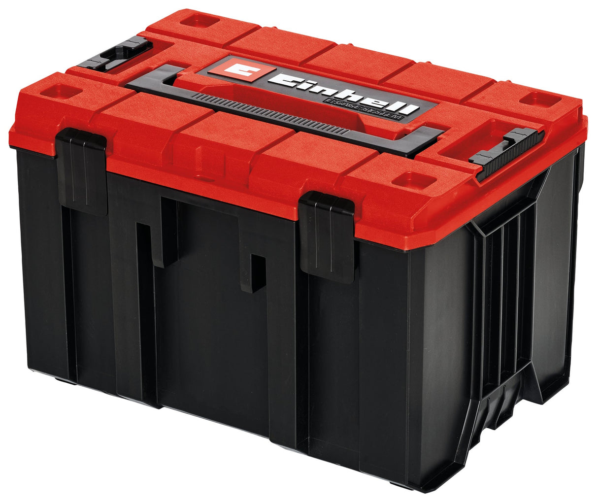 Cutia Einhell Originale E - Case M (max. 90 kg, pentru depozitarea si transportul universal al accesoriilor si uneltelor, stivuibila, interconectabila) Einhell - scule electrice si unelte profesionale - BricoMart