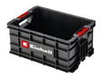 Cutie de scule originala Einhell E - Case, maxim 90 kg, stivuibila, cu inchidere, poate fi combinata cu sistemul Einhell E - Case, depozitare si transport scule si accesorii Einhell - scule electrice si unelte profesionale - BricoMart