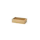 Cutie de tacamuri din stejar Madeira din doua sectiuni, 275x165x60mm Fine Dine
