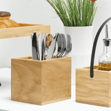 Cutie pentru tacamuri si servetele Madeira, 150x150x150mm Fine Dine