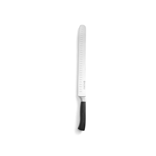 Cutit bucatarie pentru sunca/peste, Hendi Profi Line, lama inox lungime 30 cm / lungime cutit 43 cm