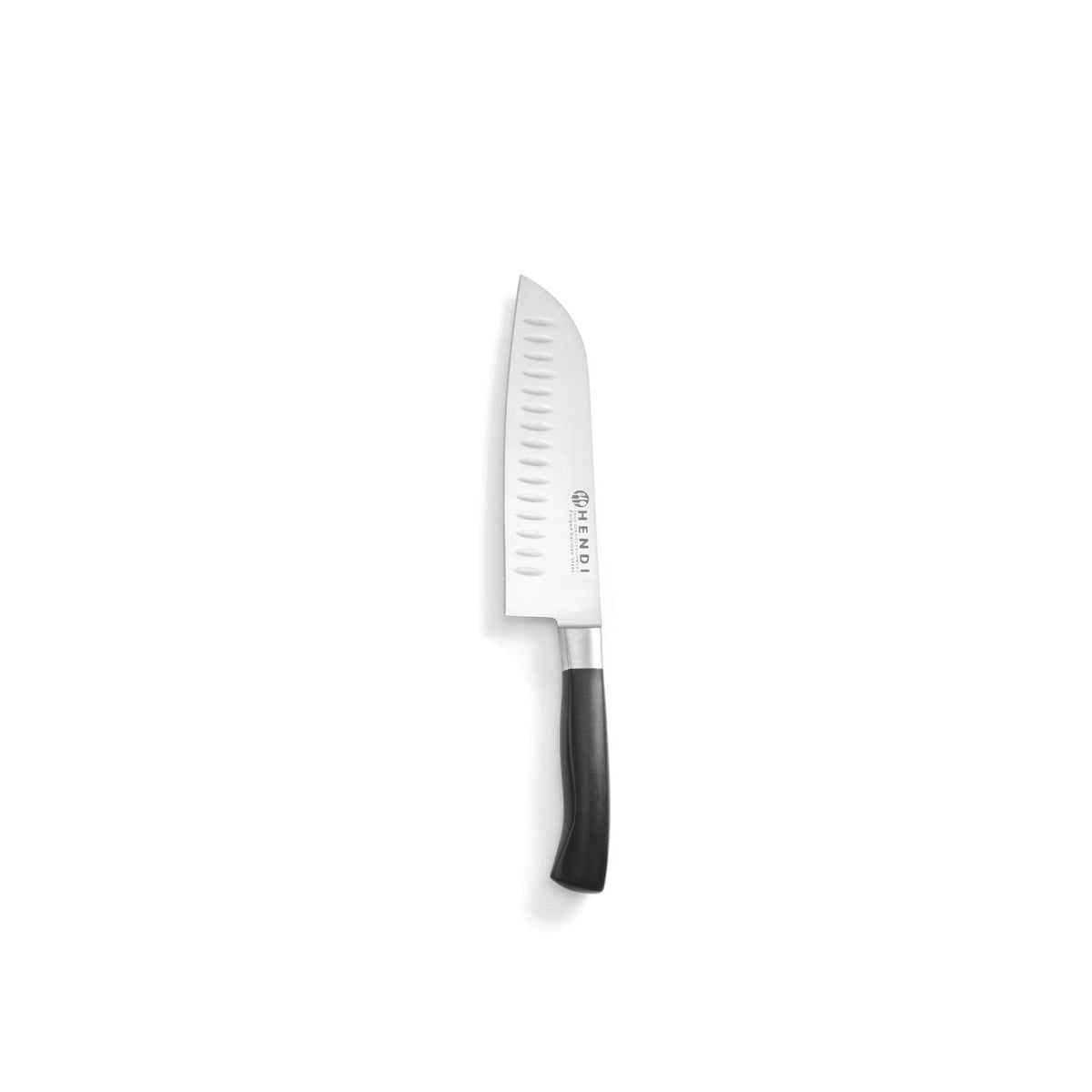 Cutit bucatarie profesional, tip Santoku, Hendi Profi Line, lama inox lungime 18 cm / lungime cutit 31 cm