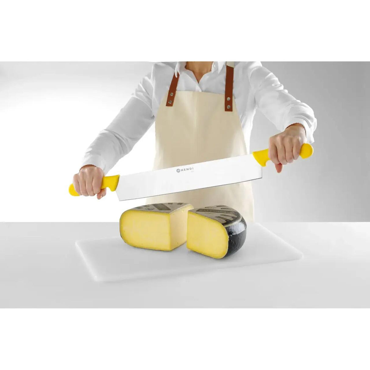 Cutit cu doua manere pentru branza, Hendi, lungime 380mm