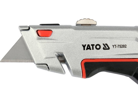 Cutit cu lama trapezoidala retractabila YATO YT-75202 - imagine 4