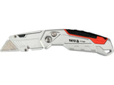 Cutit cu lama trapezoidala retractabila YATO YT-75203 - imagine 3