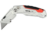 Cutit cu lama trapezoidala retractabila YATO YT-75203 - imagine 5