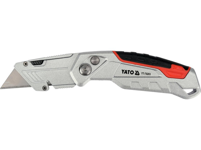Cutit cu lama trapezoidala retractabila YATO YT-75203
