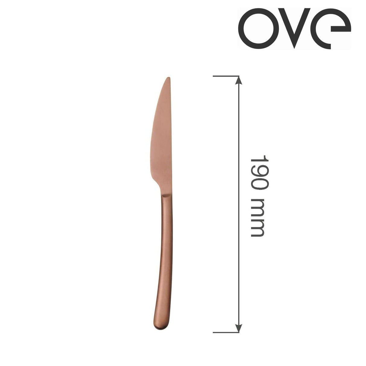Cuțit de desert Amarone Bronze, OVE, 190 mm