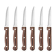 Cutit de friptura - 6 buc, HENDI, Profi Line, Brown, 6 buc., (L)210mm