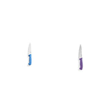 Cuțitul bucătarului albastru + violet (18cm)