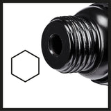 Dalta pneumatica Einhell TC - PC 45, functioneaza pe piatra + metal, incl. set de dalti din 4 parti de 120 mm, sticla mica de ulei (fara ulei, niplu de conectare, arc de tensionare Einhell - scule electrice si unelte profesionale - BricoMart
