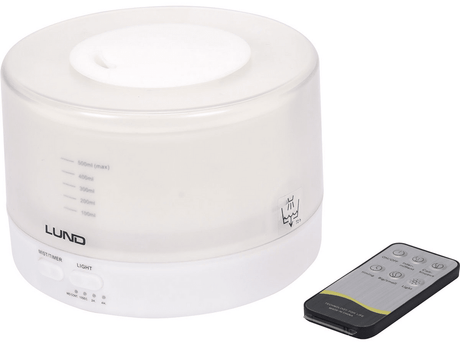 DIFUZOR AROMATERAPIE 500ML, CU TELECOMANDA Lund 66904 - 500 ml, 12W, 240V, 60ml Lund - scule electrice si unelte profesionale - BricoMart