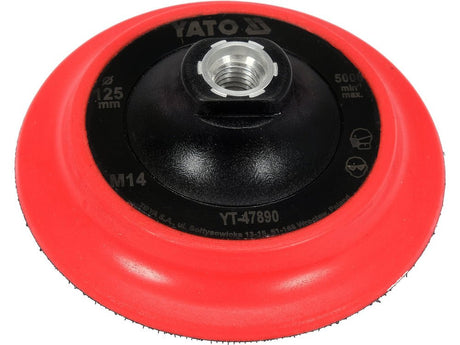 DISC DE LUSTRUIT CU VELCRO 125MM M14 Yato YT - 47890 - 80MM, 20MM Yato - scule electrice si unelte profesionale - BricoMart