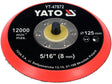 DISC DE LUSTRUIT CU VELCRO 125MM TH 5/16 Yato YT - 47872 - 12.000 rpm Yato - scule electrice si unelte profesionale - BricoMart