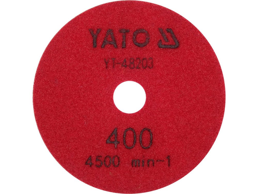 DISC DIAMANTAT PENTRU SLEFUIRE SI LUSTRUIRE, 100MM, D400 Yato YT - 48203 - 100 mm, 4500 rpm Yato - scule electrice si unelte profesionale - BricoMart