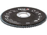 Disc pentru slefuit P60 YATO YT-833006, 125 mm - imagine 3