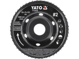 DISC RASPEL CUTTER 120X12MM NR2 Yato YT - 59183 Yato - scule electrice si unelte profesionale - BricoMart