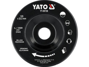 DISC RASPEL PENTRU LEMN 125MM Yato YT - 59158 Yato - scule electrice si unelte profesionale - BricoMart