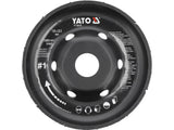 DISC RASPEL PENTRU POLIZOR UNGHIULAR, 120MM, NR1 Yato YT - 59155 Yato - scule electrice si unelte profesionale - BricoMart