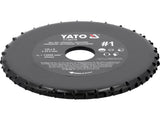 DISC RASPEL PENTRU POLIZOR UNGHIULAR, 120X6MM, NR1 Yato YT - 59178 Yato - scule electrice si unelte profesionale - BricoMart