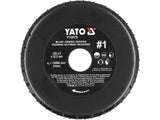 DISC RASPEL PENTRU POLIZOR UNGHIULAR, 120X6MM, NR1 Yato YT - 59178 Yato - scule electrice si unelte profesionale - BricoMart