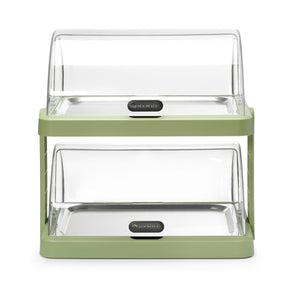 Display racire rolltop verde dublu cu 4 elemente de racire