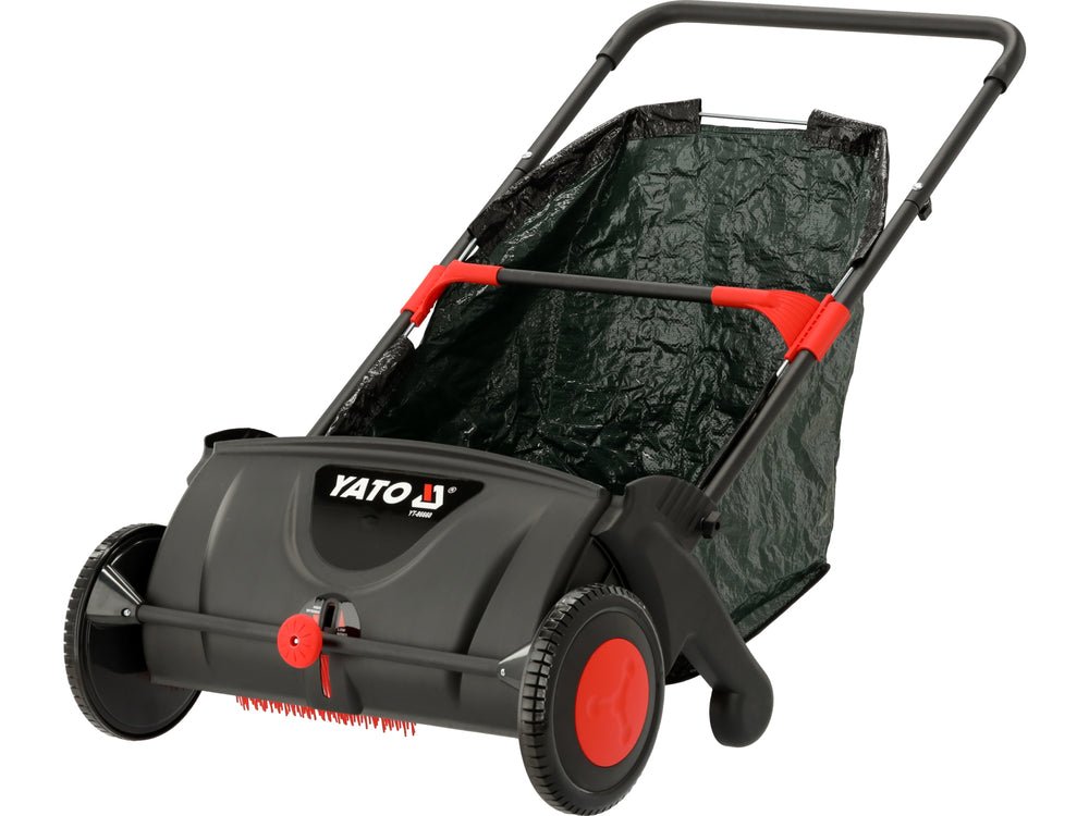 DISPOZITIV PENTRU ADUNAT IARBA SI FRUNZE Yato YT - 86660 - 53 cm, 100 l Yato - scule electrice si unelte profesionale - BricoMart
