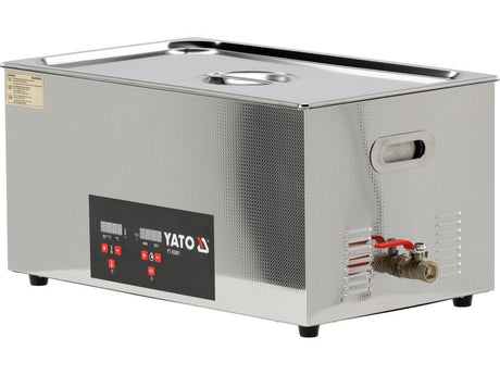 DISPOZITIV PENTRU CURATAT PIESE CU ULTRASUNETE, 22L Yato YT - 55801 - 480 W, 22 l, 500x300x150 mm, 500x325x285 mm Yato - scule electrice si unelte profesionale - BricoMart