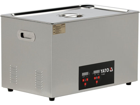 DISPOZITIV PENTRU CURATAT PIESE CU ULTRASUNETE, 30L Yato YT - 55803 - 600 W, 500 W, 30 l, 500x300x200 mm Yato - scule electrice si unelte profesionale - BricoMart