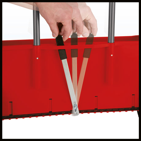 Distribuitor cereale/seminte Einhell GC - SR 12, 12l, latime de impingere 45cm, bara dubla de impingere, blocaje cu arc pe ambele parti, maneta de reglare, rola rezistenta la coroziune, carcasa din plastic rezistenta la impact Einhell - scule electrice si unelte profesionale - BricoMart