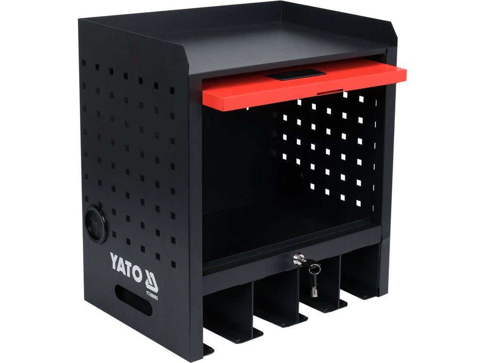 DULAP ORGANIZATOR SCULE ELECTRICE, 4 FANTE Yato YT - 09093 Yato - scule electrice si unelte profesionale - BricoMart
