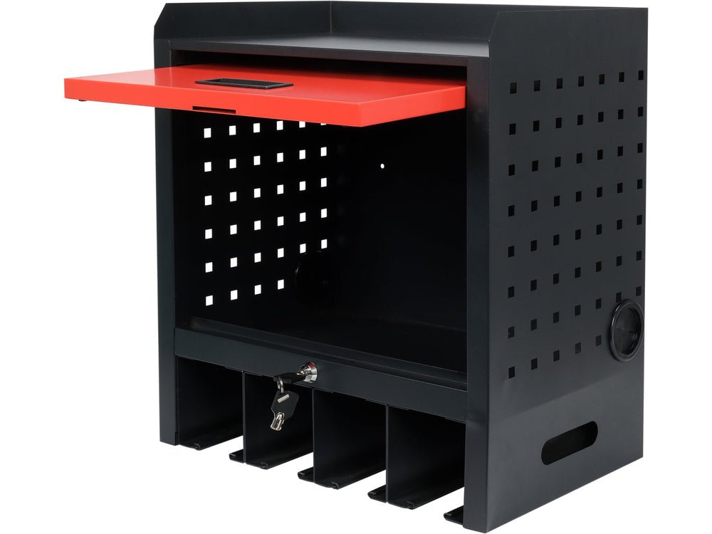 DULAP ORGANIZATOR SCULE ELECTRICE, 4 FANTE Yato YT - 09093 Yato - scule electrice si unelte profesionale - BricoMart