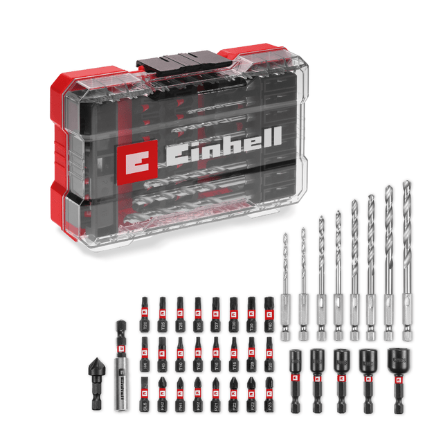 Einhell K - BIT - DRIL M - CASE Box Set Bit+Dr 39pcs LS Einhell - scule electrice si unelte profesionale - BricoMart