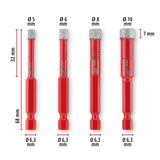 Einhell K - HOLE - DIA XS - CASE Dia. Holesaw 4pcs Einhell - scule electrice si unelte profesionale - BricoMart