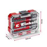 Einhell K - HOLE - DIA XS - CASE Dia. Holesaw 4pcs Einhell - scule electrice si unelte profesionale - BricoMart