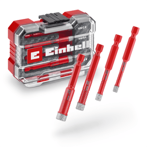 Einhell K - HOLE - DIA XS - CASE Dia. Holesaw 4pcs Einhell - scule electrice si unelte profesionale - BricoMart