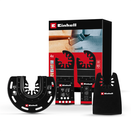 Einhell K - OMTACCES Multi - Tool - Set 4 - pcs Einhell - scule electrice si unelte profesionale - BricoMart