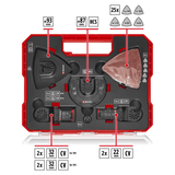 Einhell K - OMTACCES XLPLUS - CASE OMT 35tlg. Wood Einhell - scule electrice si unelte profesionale - BricoMart