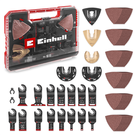 Einhell K - OMTACCES XXL - CASE Multitools 70pcs Einhell - scule electrice si unelte profesionale - BricoMart