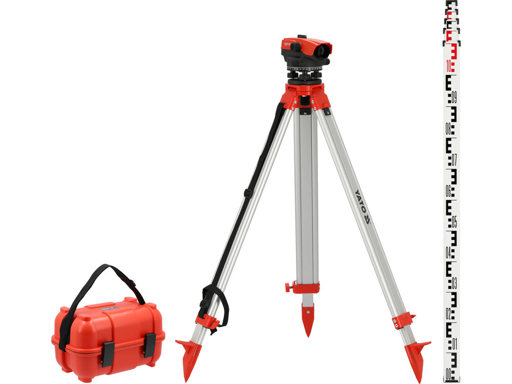 NIVELĂ OPTICĂ 32X IP66 + STATIV+ TREPIED YATO YT-30551 , 110 m