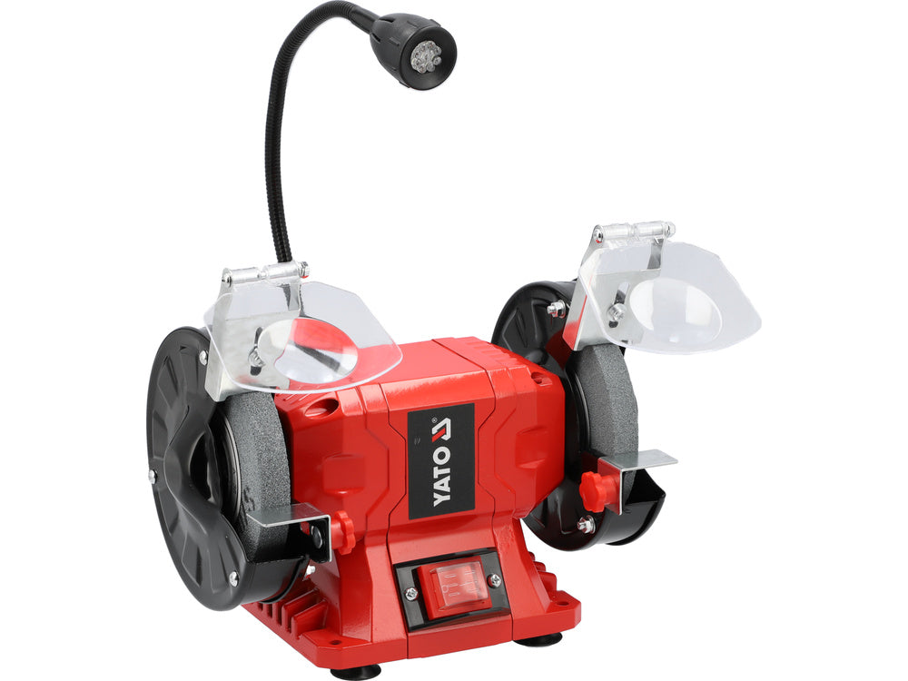 POLIZOR DE BANC YATO YT-822100  150W , (125X12.7MM) , 2980 min , iluminare cu LED-uri
