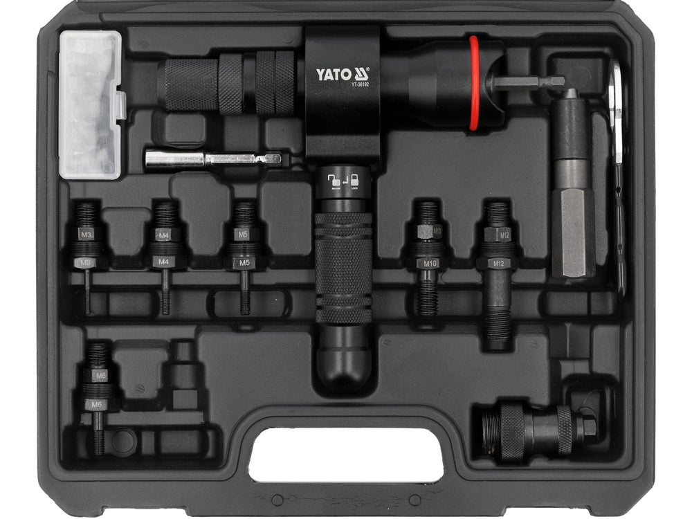 ADAPTOR PENTRU NITURI ȘI PIULIȚE NITUIBILE YATO YT-36192 , 1/4" (6.3 mm)