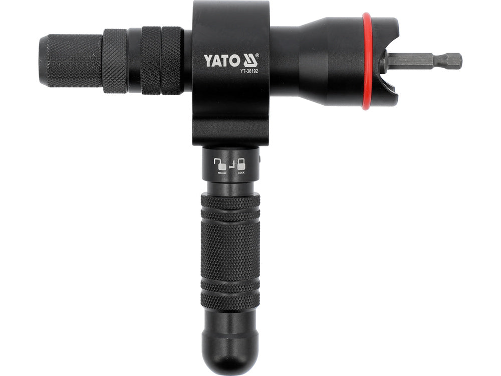 ADAPTOR PENTRU NITURI ȘI PIULIȚE NITUIBILE YATO YT-36192 , 1/4" (6.3 mm)