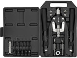 PRESĂ PENTRU NITUIT PROFESIONALA 2 ÎN 1 YATO YT-36088 , nituri: 3,2, 4, 4,8, 6, 6,4 mm  , piulițe nituibile: M4, M5, M6, M8, M10